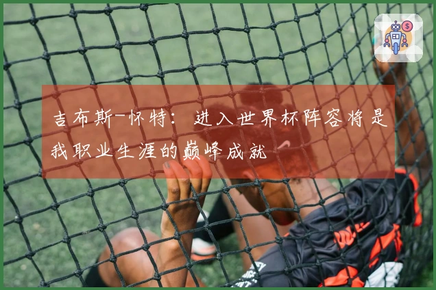 吉布斯-怀特：进入世界杯阵容将是我职业生涯的巅峰成就